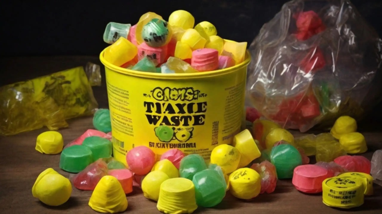 Toxic Waste Candy: The Sour Sensation that Packs a Punch